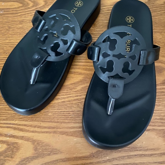tory burch miller cloud sandals dupe